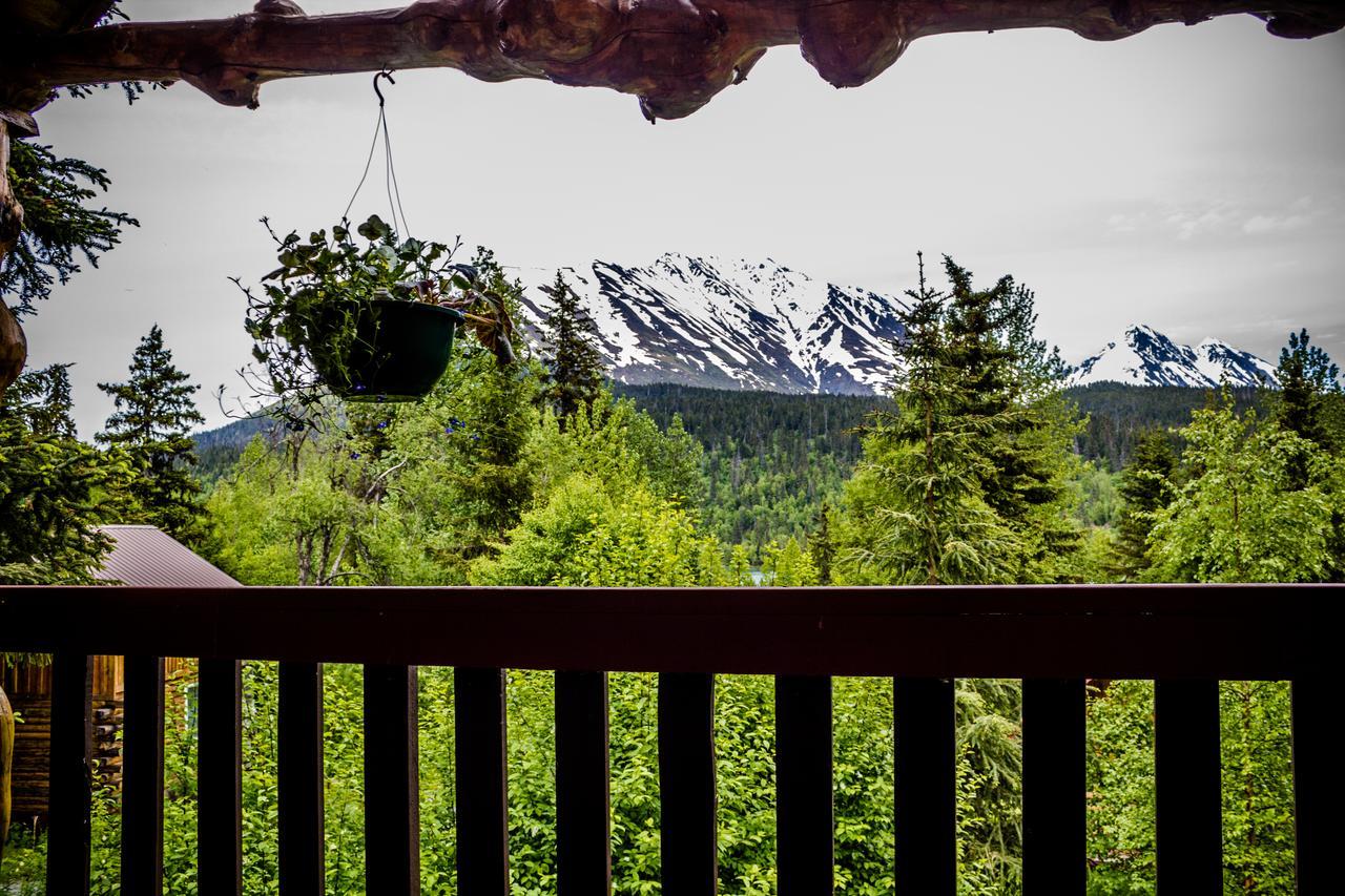 Midnight Sun Log Cabins Moose Pass Esterno foto