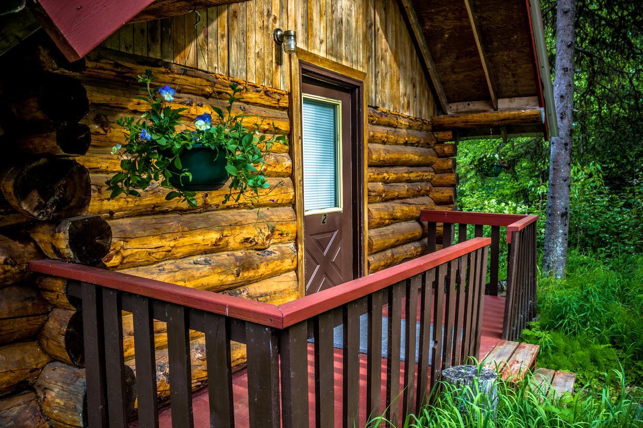 Midnight Sun Log Cabins Moose Pass Esterno foto